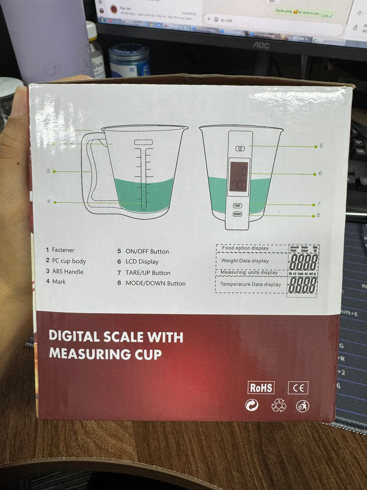 Smart Digital Measuring Cup