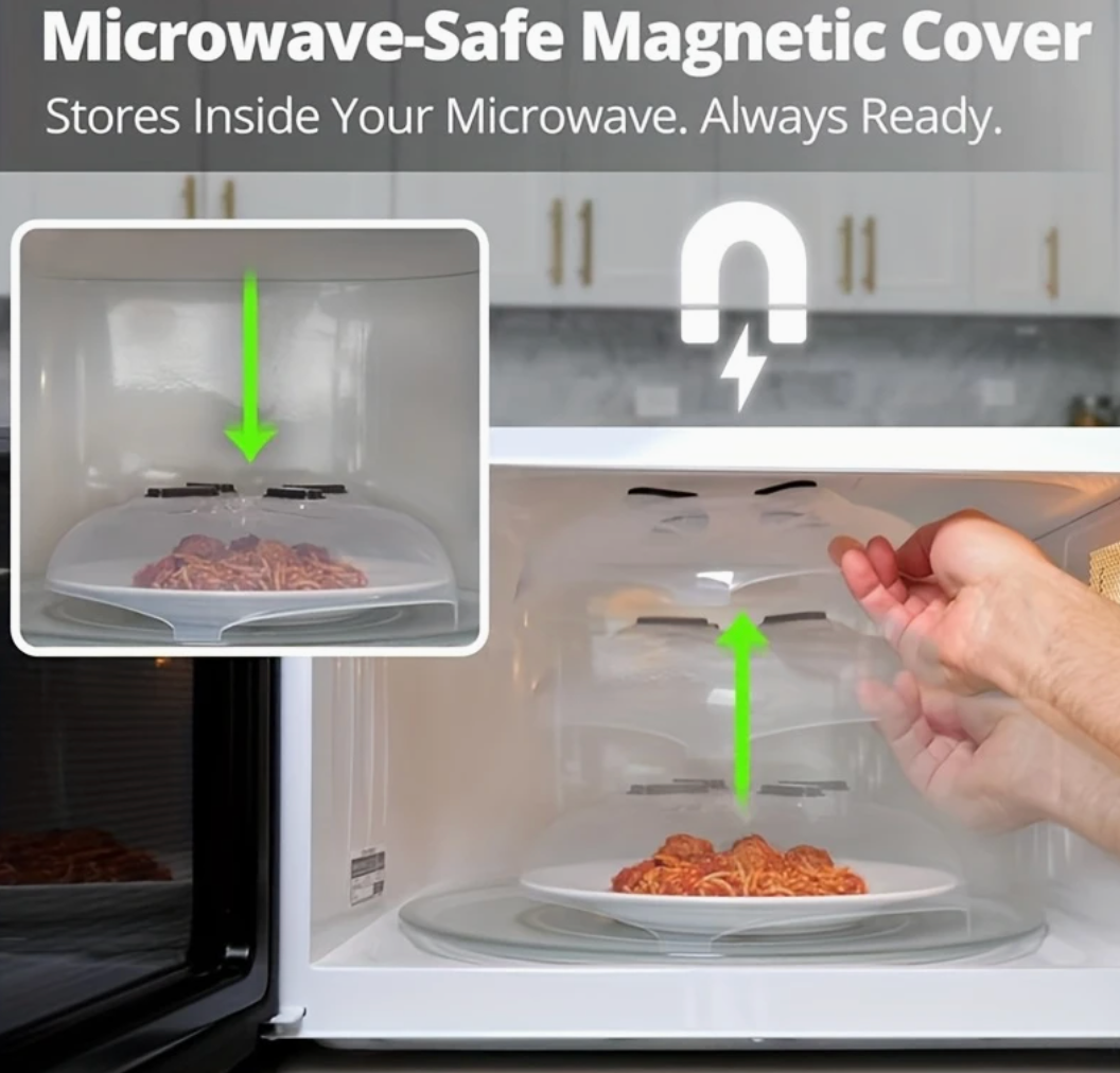 Magnetic Microwave Shield