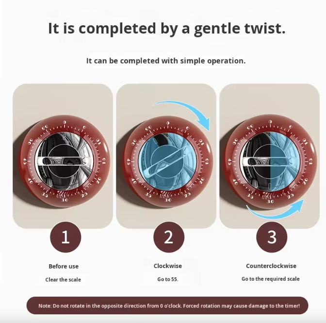 Magnetic Precision Countdown Timer
