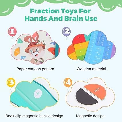 Magnetic Book Fraction Puzzle