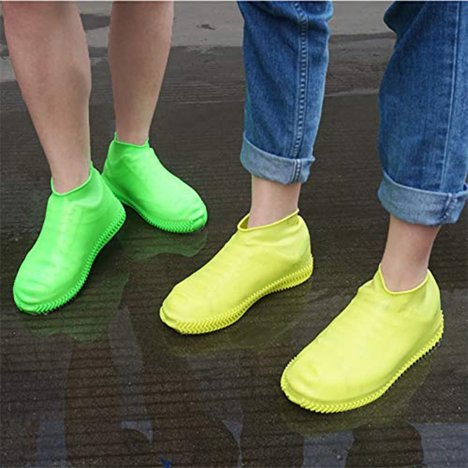Shoe Cover-Silicone Reusable Anti skid Waterproof Boot Cover Shoe Protector - high-quality product