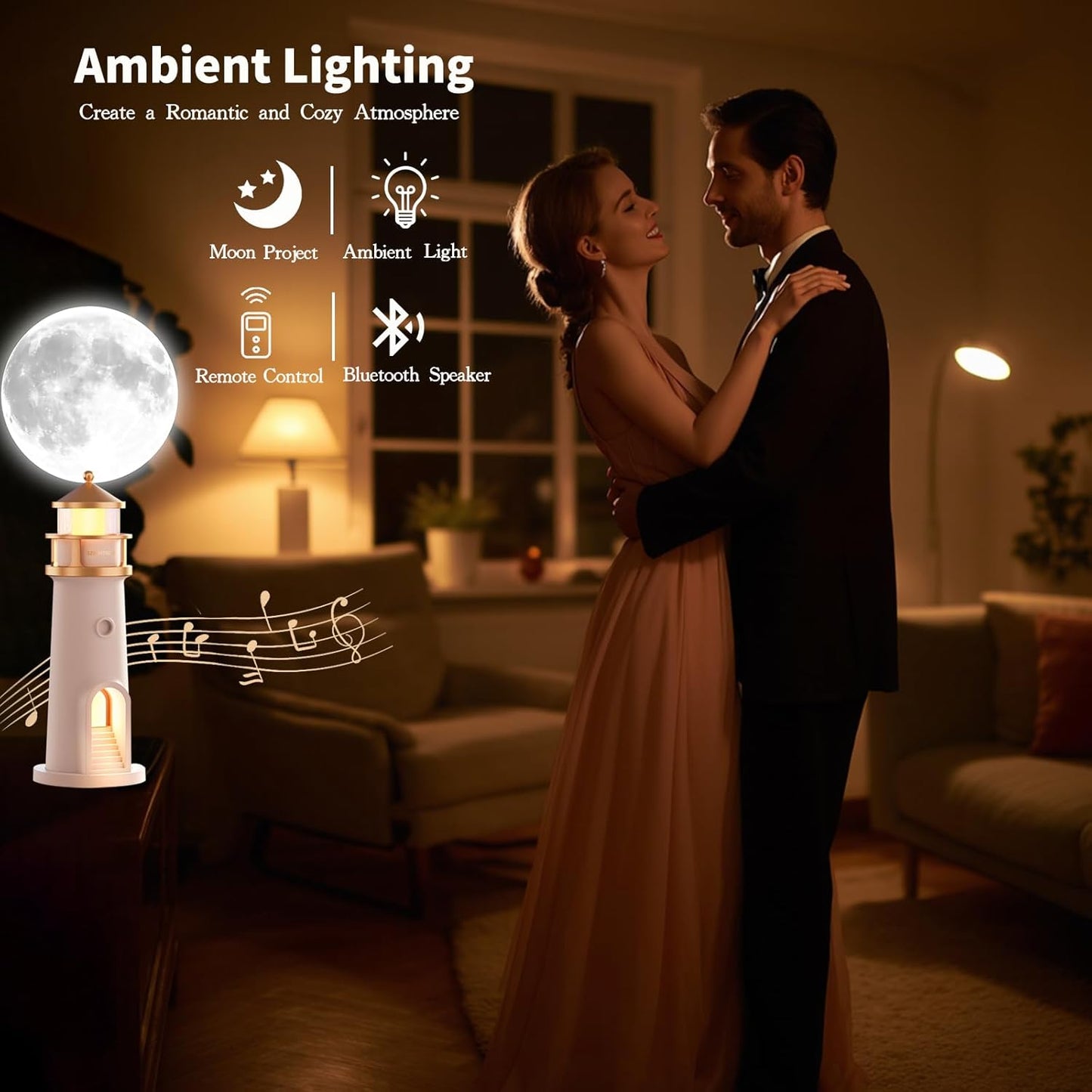 Lighthouse Projection Lamp