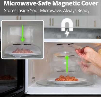 Magnetic Microwave Shield