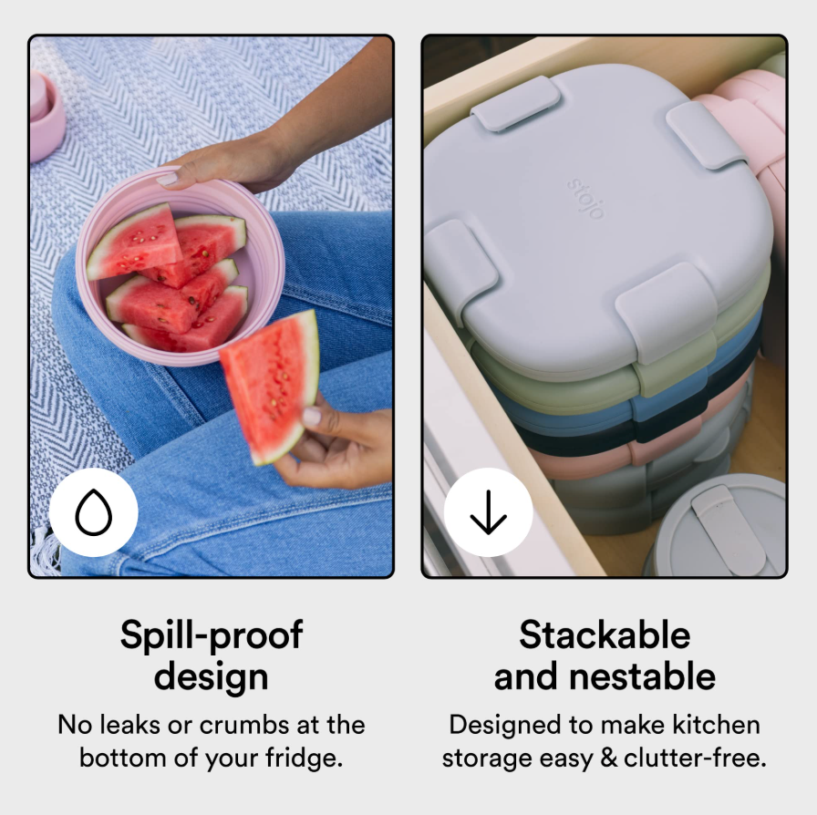 Silicone Collapsible Lunchbox
