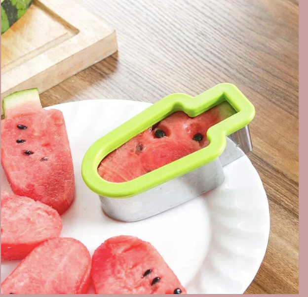 Watermelon Popsicle Mold Watermelon Slice Design - product feature
