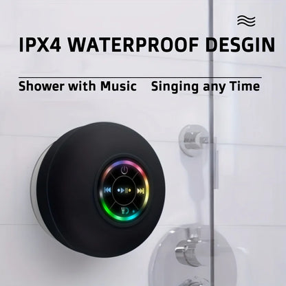 Suction Cup Waterproof Bluetooth Speaker