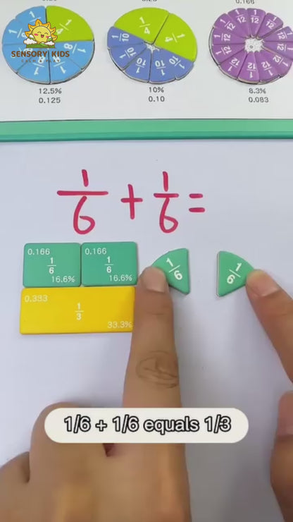 Magnetic Book Fraction Puzzle